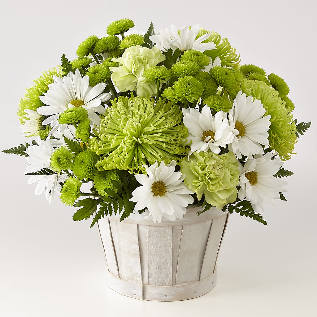 Lucky Charm Basket (Standard) – Meta Flowers, Manassas VA