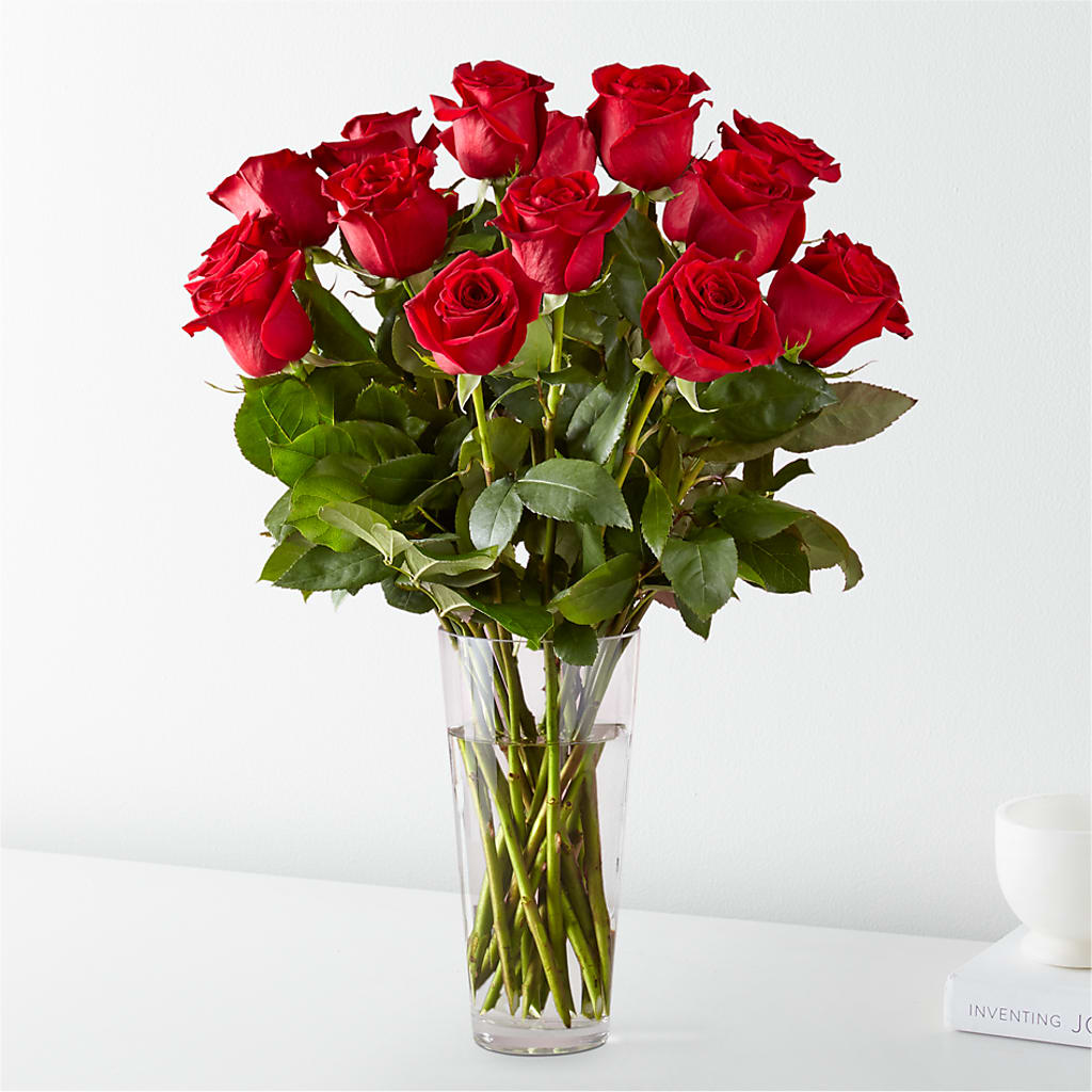 Long Stem Red Rose Bouquet – Meta Flowers, Manassas VA