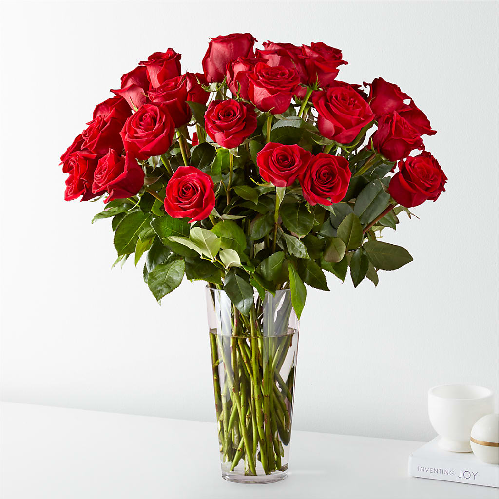 Long Stem Red Rose Bouquet – Meta Flowers, Manassas VA