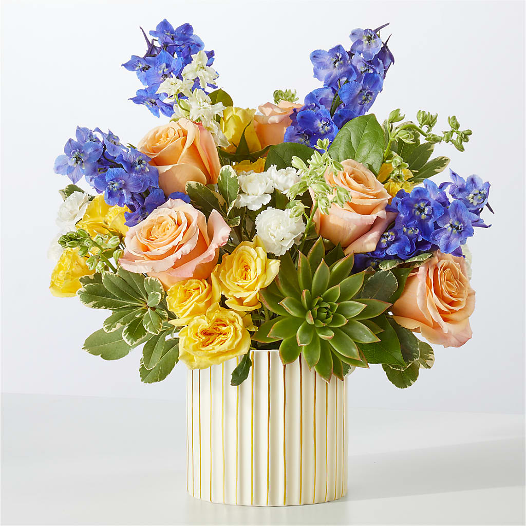 Cobalt Reverie Bouquet – Meta Flowers, Manassas VA