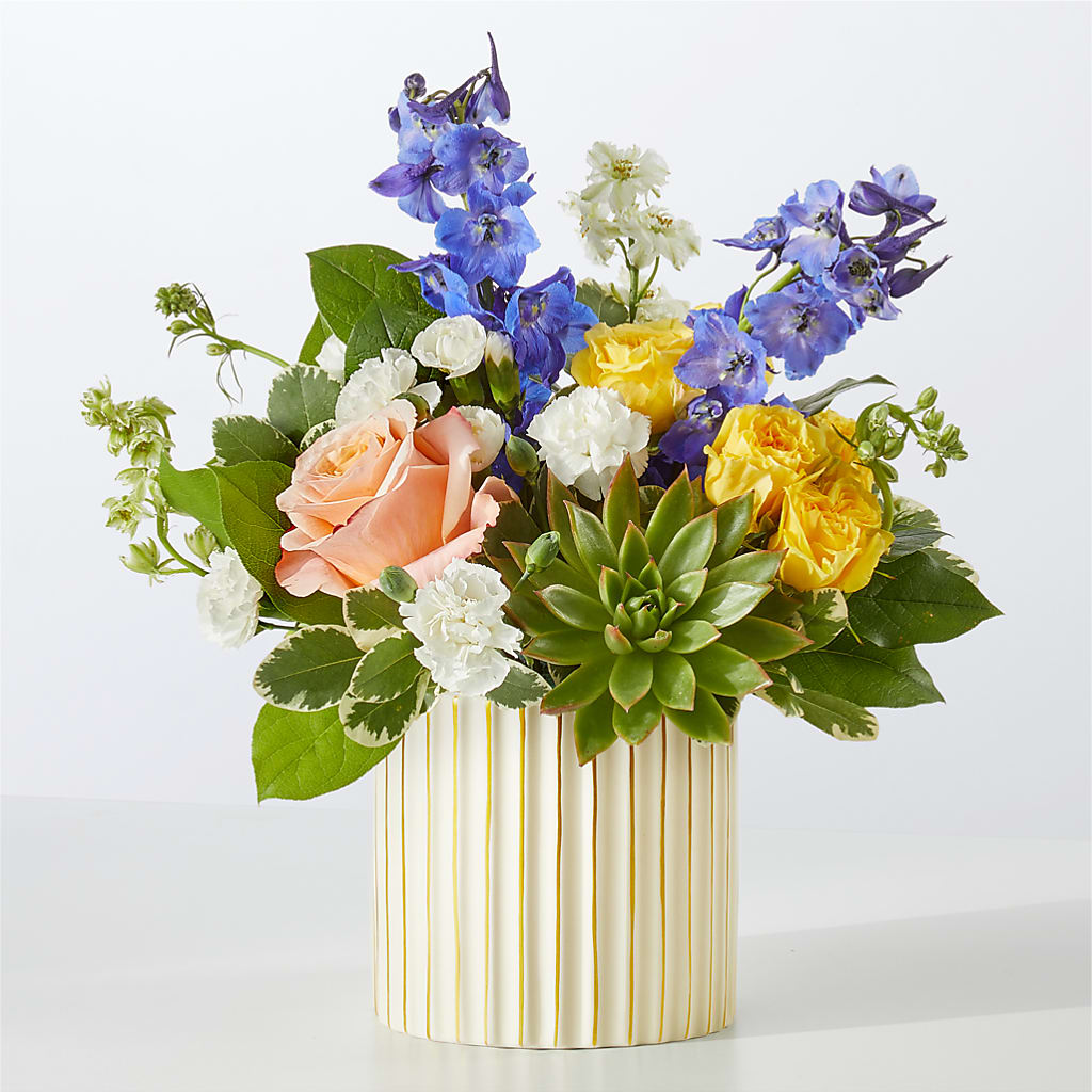 Cobalt Reverie Bouquet – Meta Flowers, Manassas VA