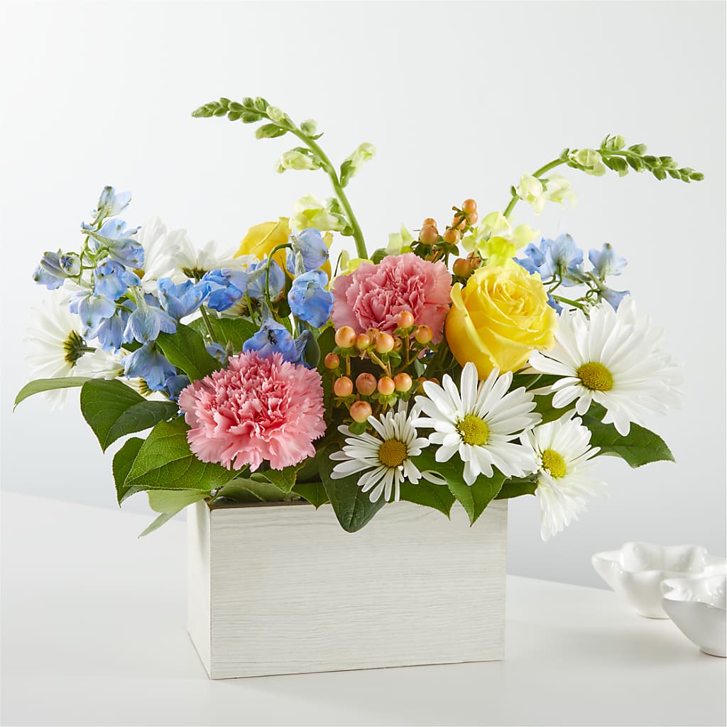 Sun Salutation Box Bouquet – Meta Flowers, Manassas VA
