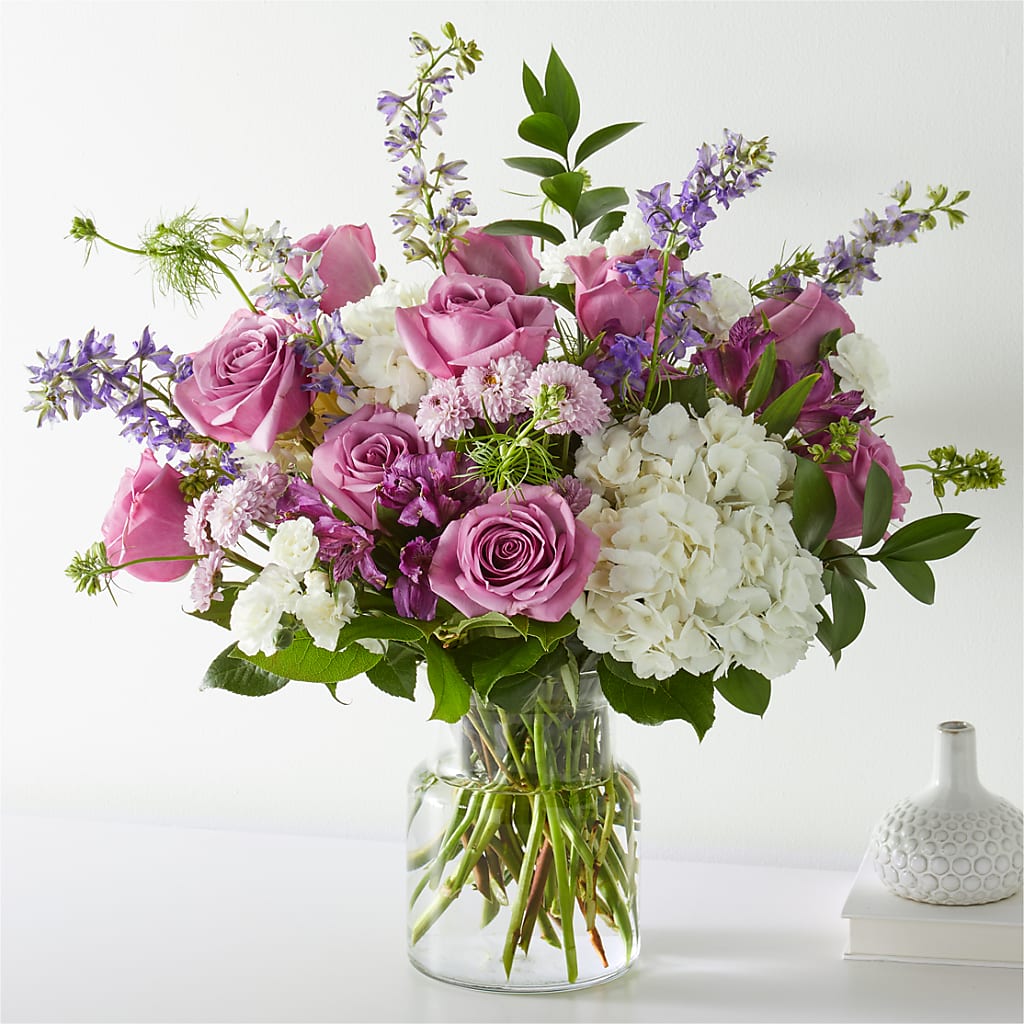 Violet Caress Bouquet – Meta Flowers, Manassas VA