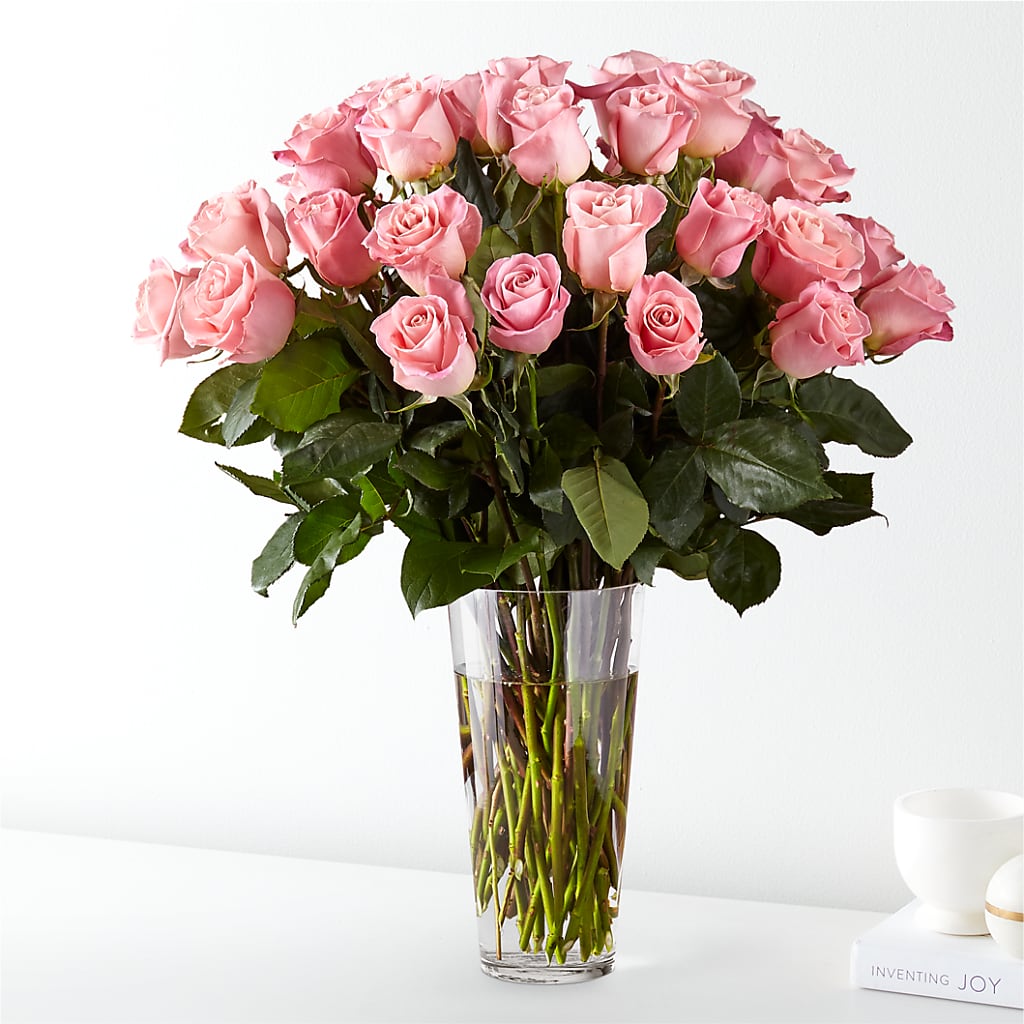 Long Stem Pink Rose Bouquet – Meta Flowers, Manassas VA