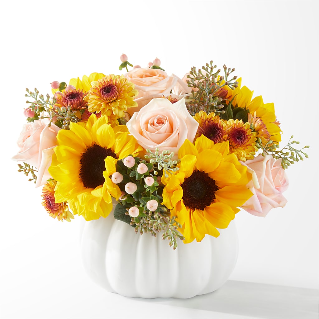 Pumpkin to Talk About Bouquet – Meta Flowers, Manassas VA