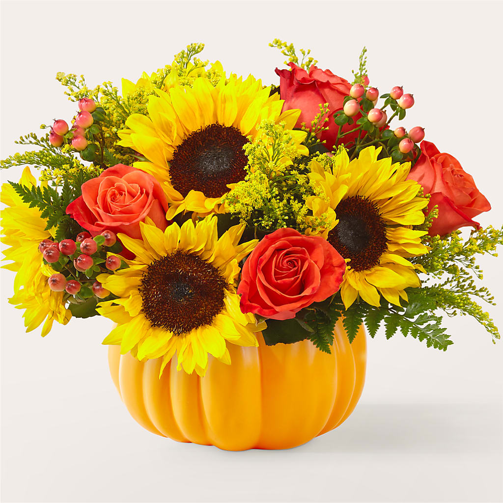 Pick of the Patch Pumpkin Bouquet – Meta Flowers, Manassas VA