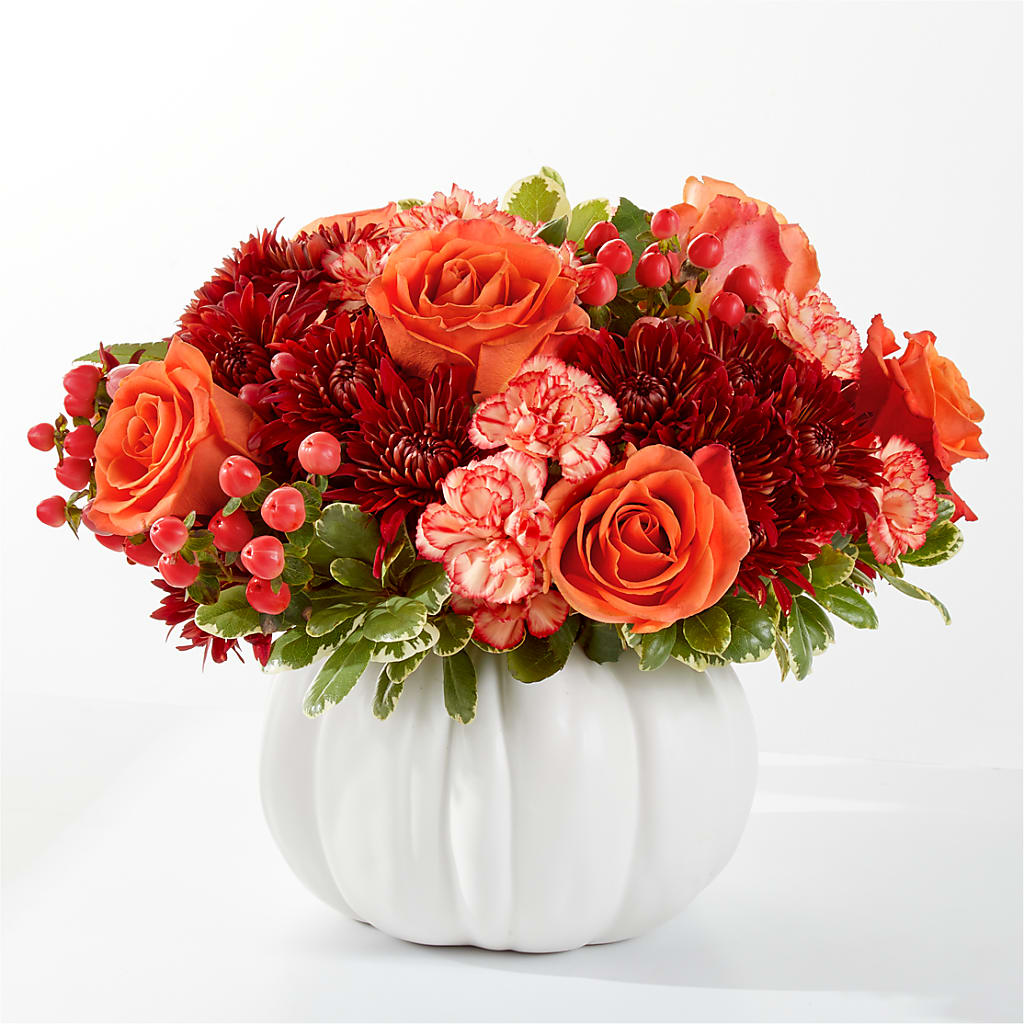 Autumn Air Pumpkin Bouquet – Meta Flowers, Manassas VA