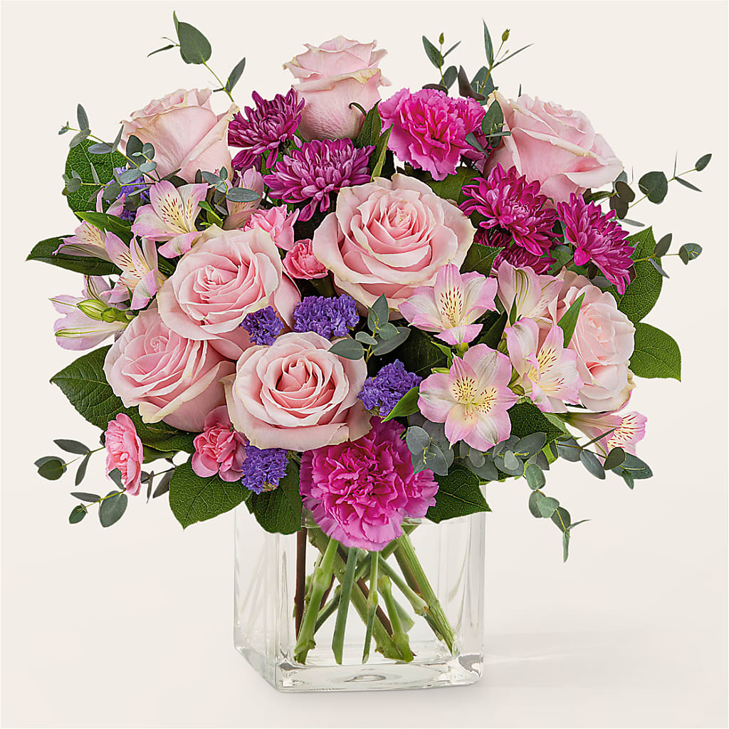Rosy Radiance Bouquet – Meta Flowers, Manassas VA