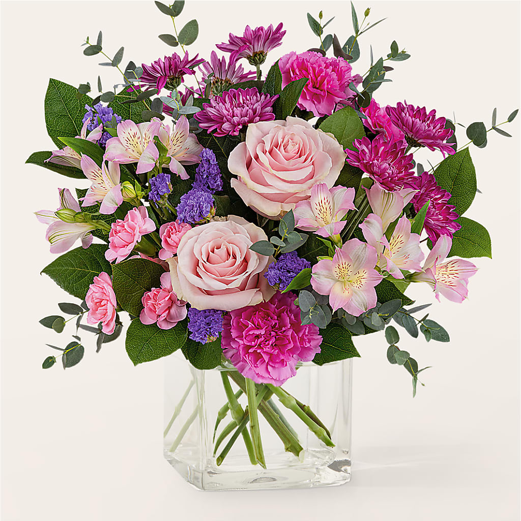 Rosy Radiance Bouquet – Meta Flowers, Manassas VA