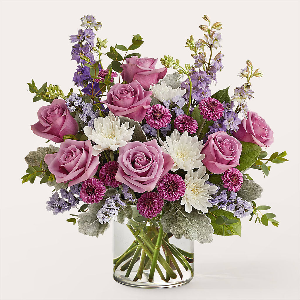 Violet Frost Bouquet – Meta Flowers, Manassas VA