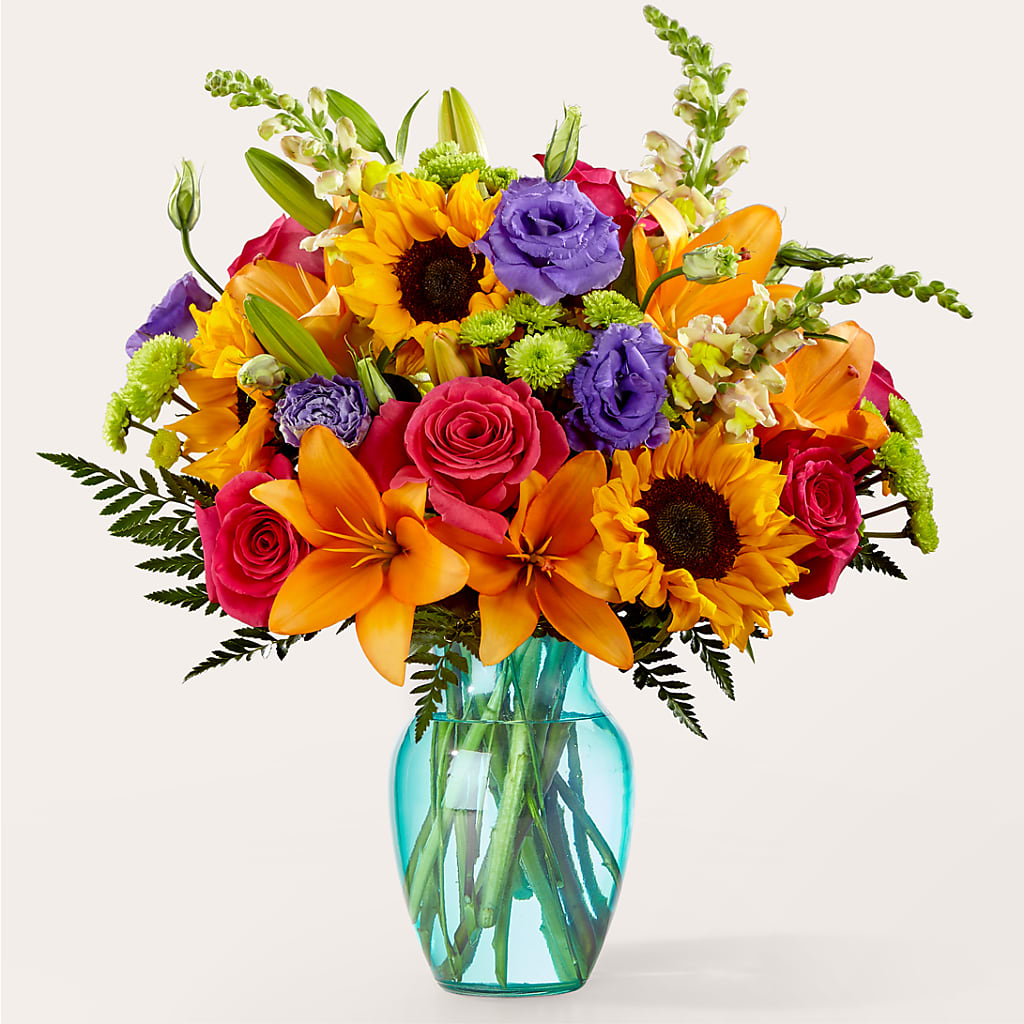 Double Rainbow Bouquet – Meta Flowers, Manassas VA