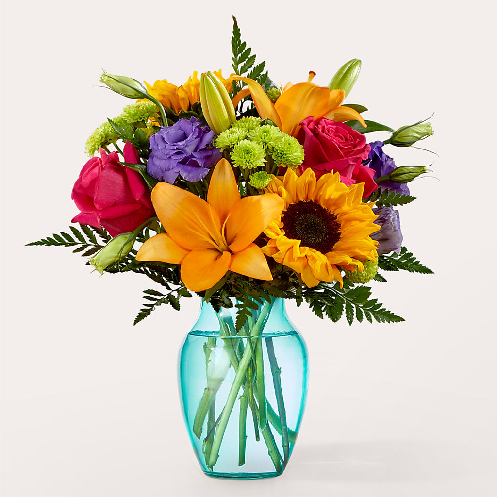 Double Rainbow Bouquet – Meta Flowers, Manassas VA
