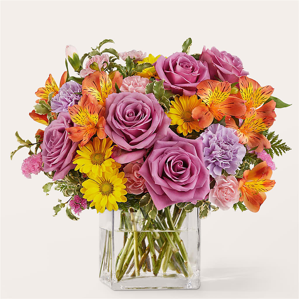 Shades of Happiness Bouquet – Meta Flowers, Manassas VA