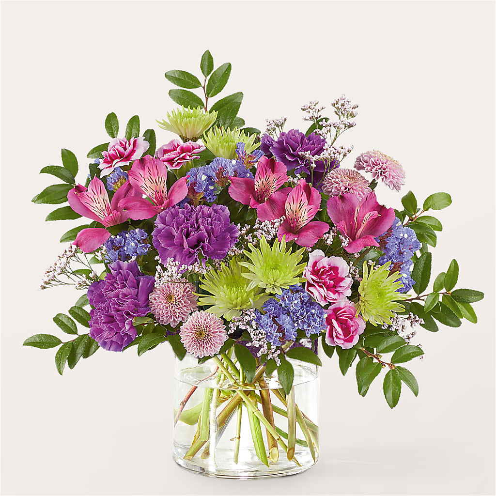 Glass Half Full Bouquet – Meta Flowers, Manassas VA