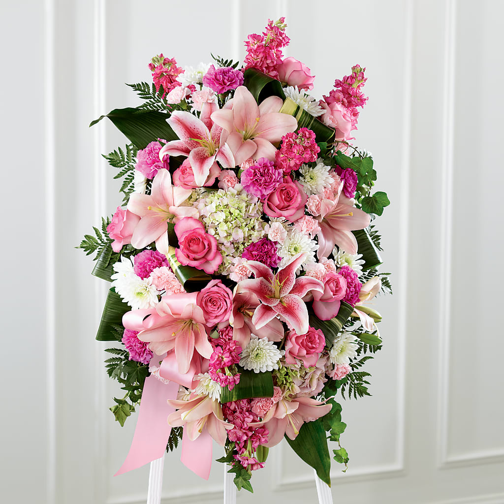 Comforting Standing Spray – Meta Flowers, Manassas VA