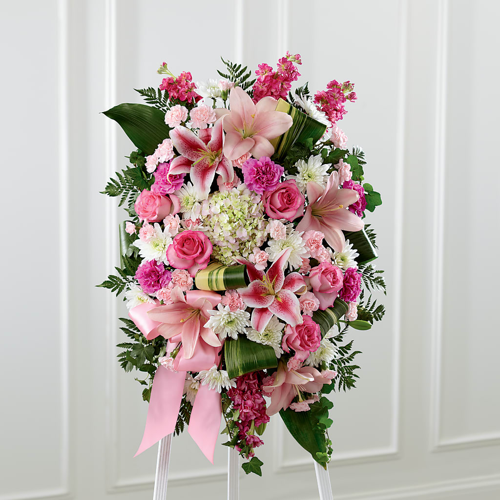 Comforting Standing Spray – Meta Flowers, Manassas VA