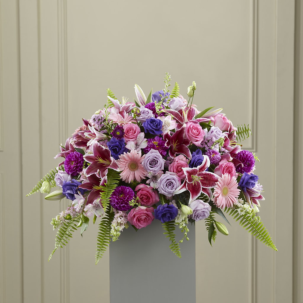 Fare Thee Well Pedestal – Meta Flowers, Manassas VA