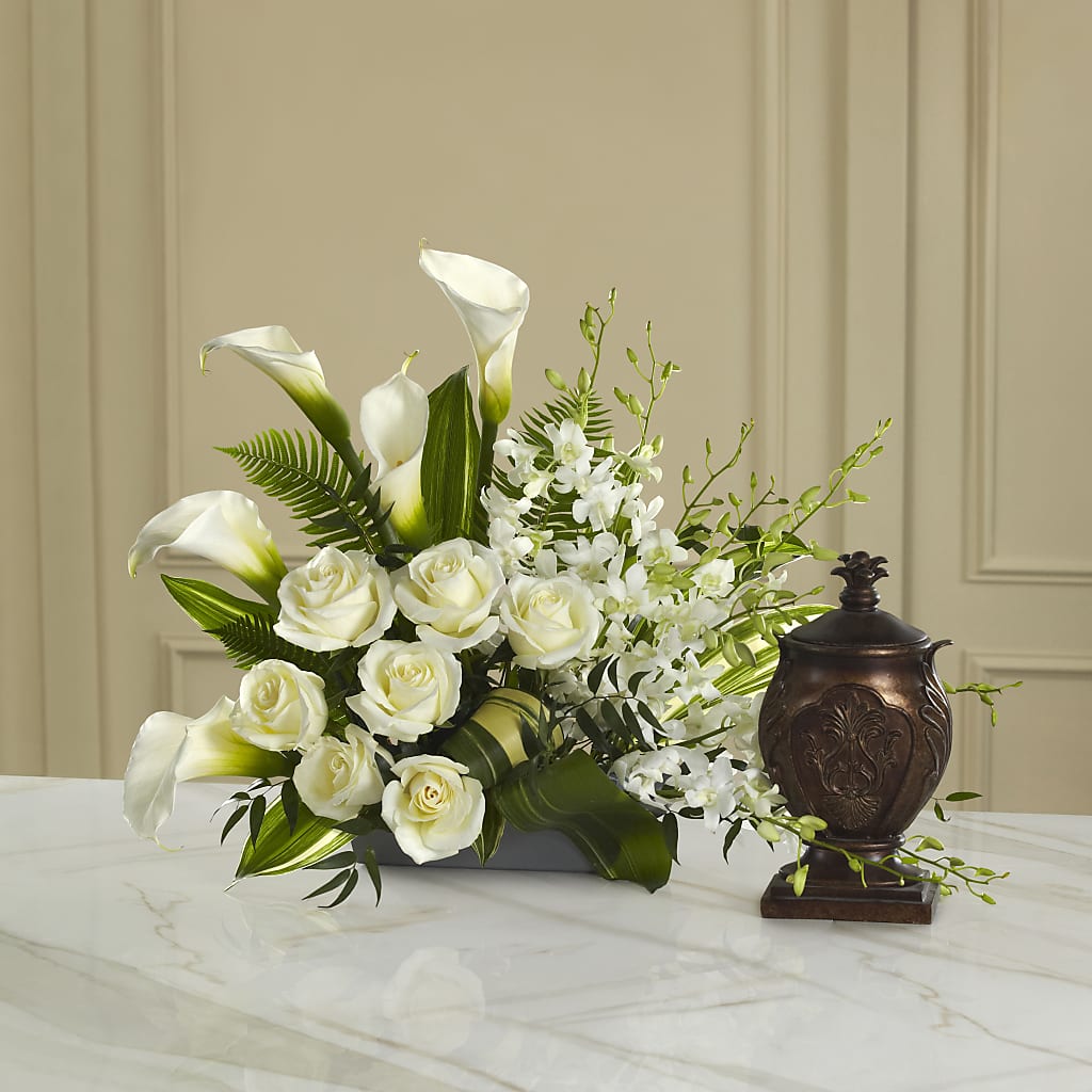 At Peace Arrangement – Meta Flowers, Manassas VA