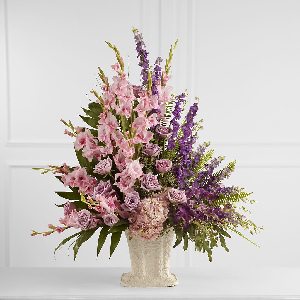 Flowing Garden Arrangement – Meta Flowers, Manassas VA