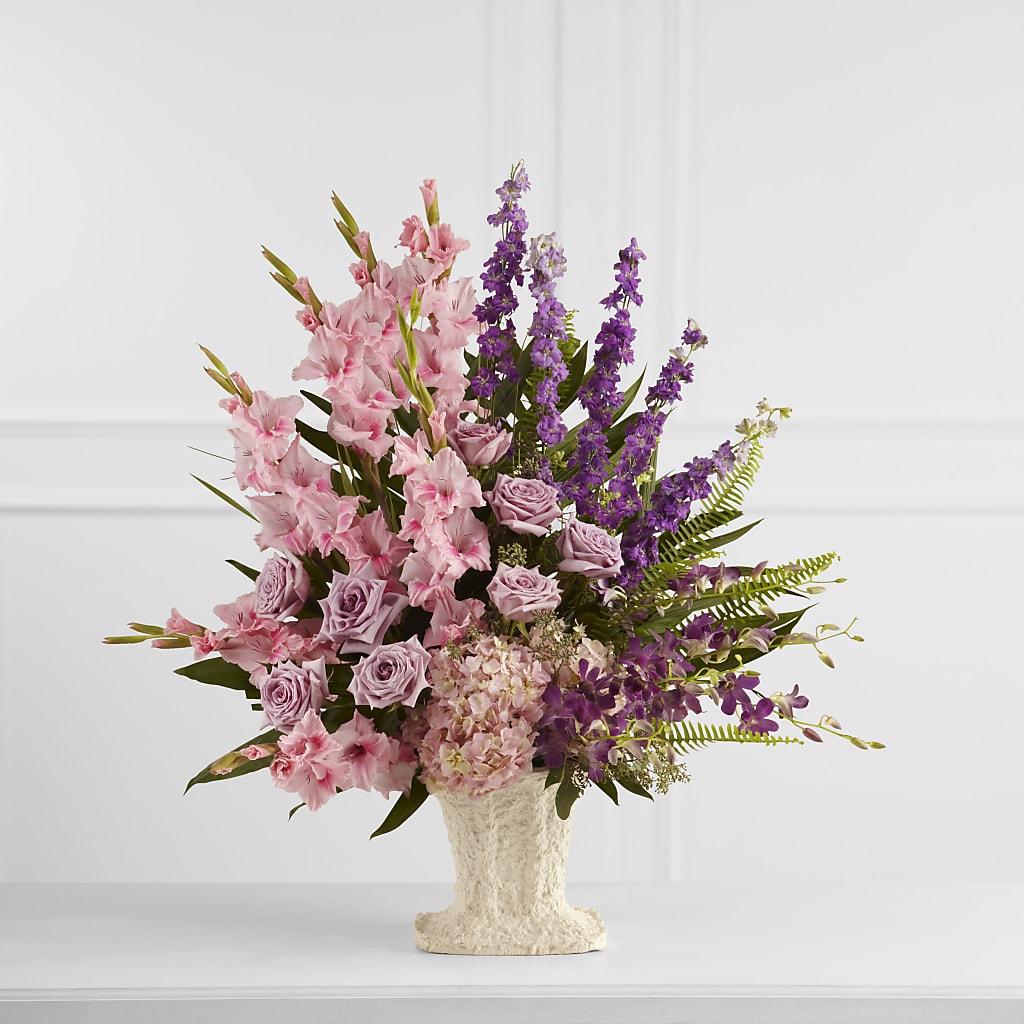 Flowing Garden Arrangement – Meta Flowers, Manassas VA