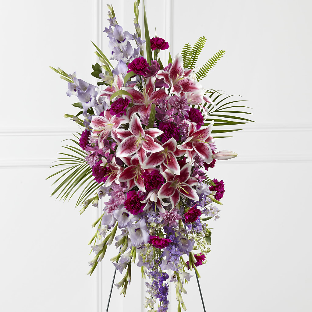 Tender Touch Standing Spray – Meta Flowers, Manassas VA