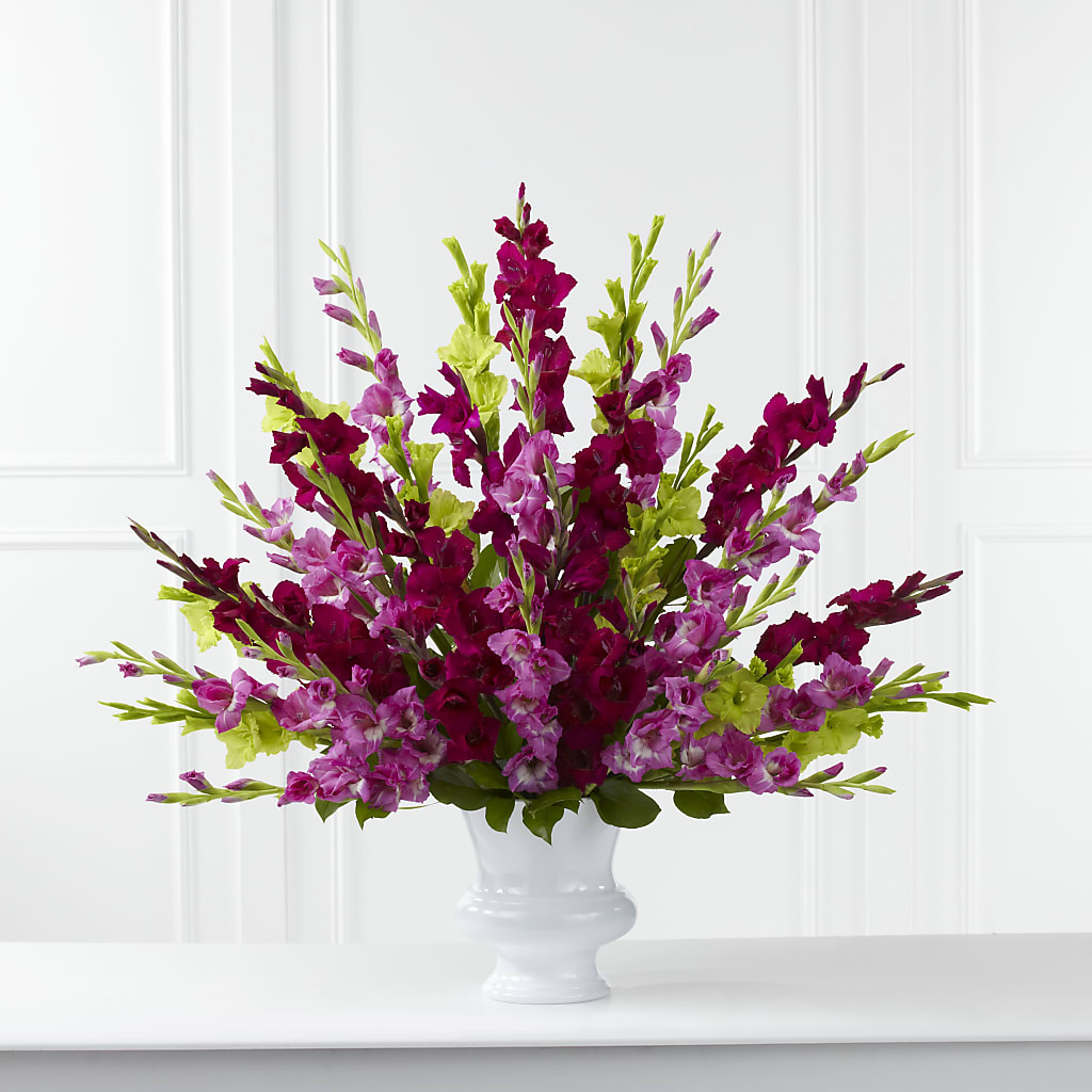 Solemn Offering Arrangement – Meta Flowers, Manassas VA