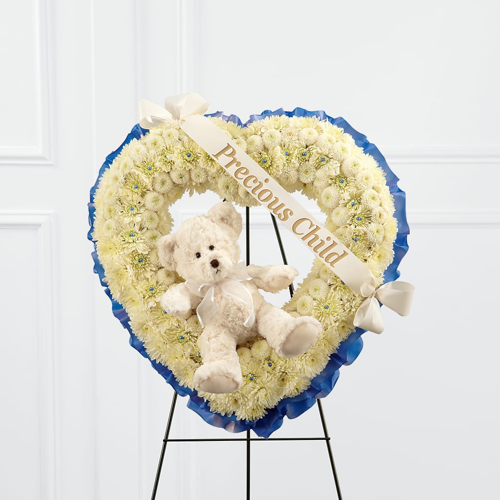 Precious Child Standing Heart – Meta Flowers, Manassas VA