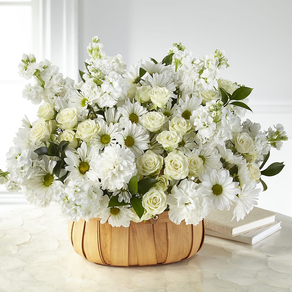Graceful Garden Basket – Meta Flowers, Manassas VA
