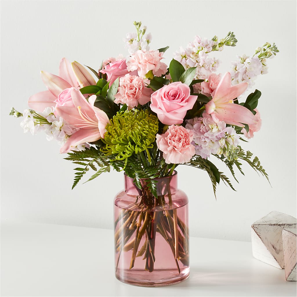 Pretty in Pink Bouquet – Meta Flowers, Manassas VA