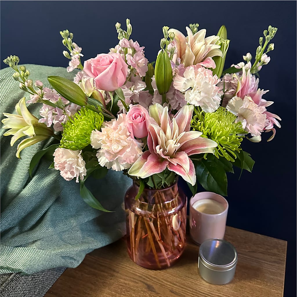 Pretty in Pink Bouquet – Meta Flowers, Manassas VA
