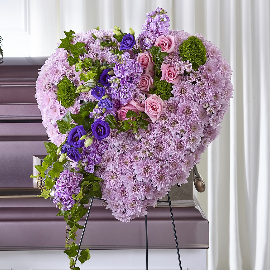 Treasured Love Standing Heart – Meta Flowers, Manassas VA