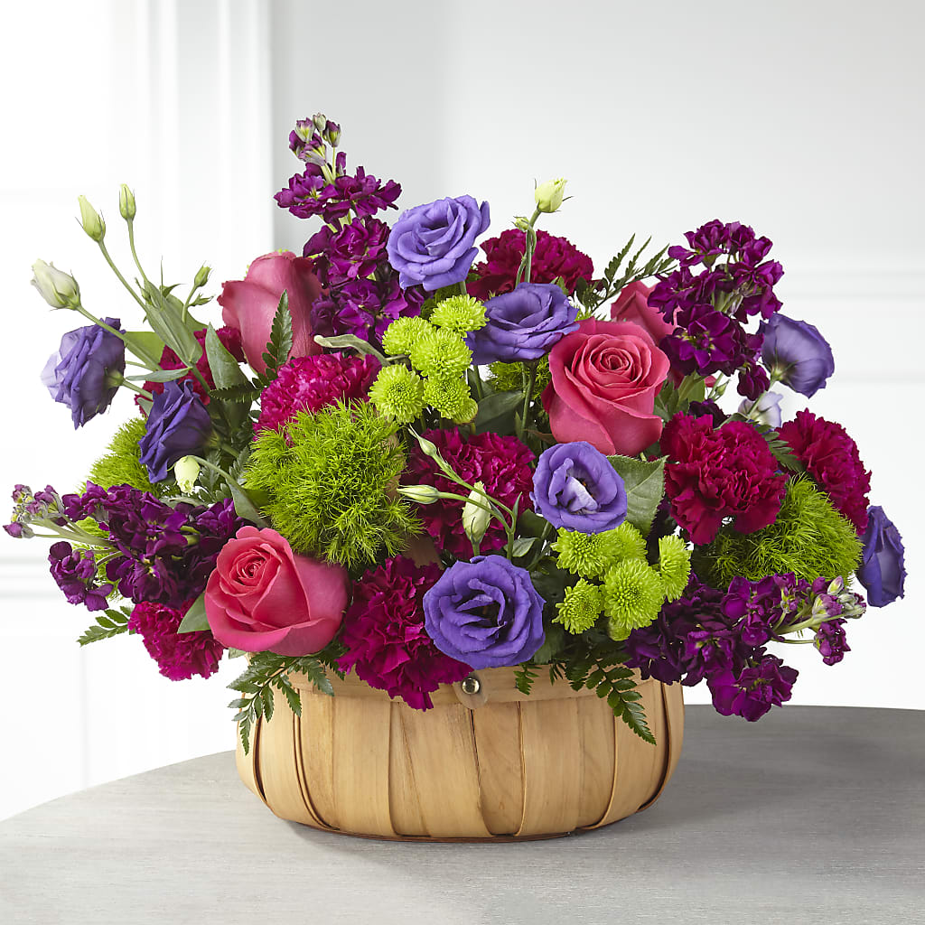 Serene Sanctuary Basket – Meta Flowers, Manassas VA