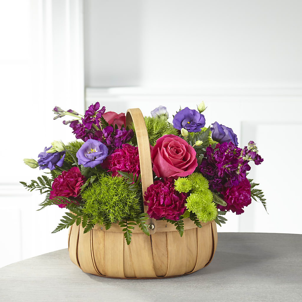 Serene Sanctuary Basket – Meta Flowers, Manassas VA