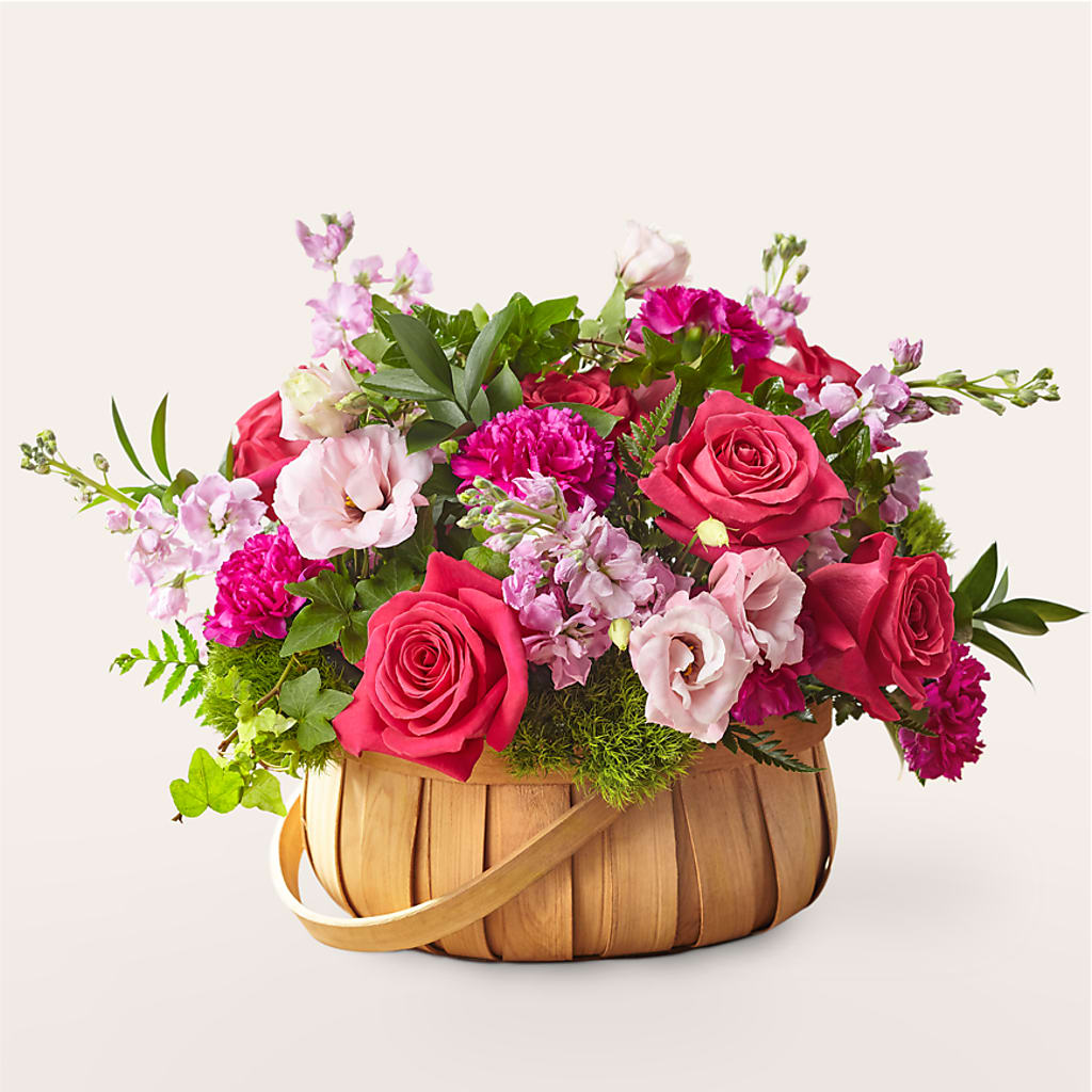 Radiance in Bloom Basket – Meta Flowers, Manassas VA