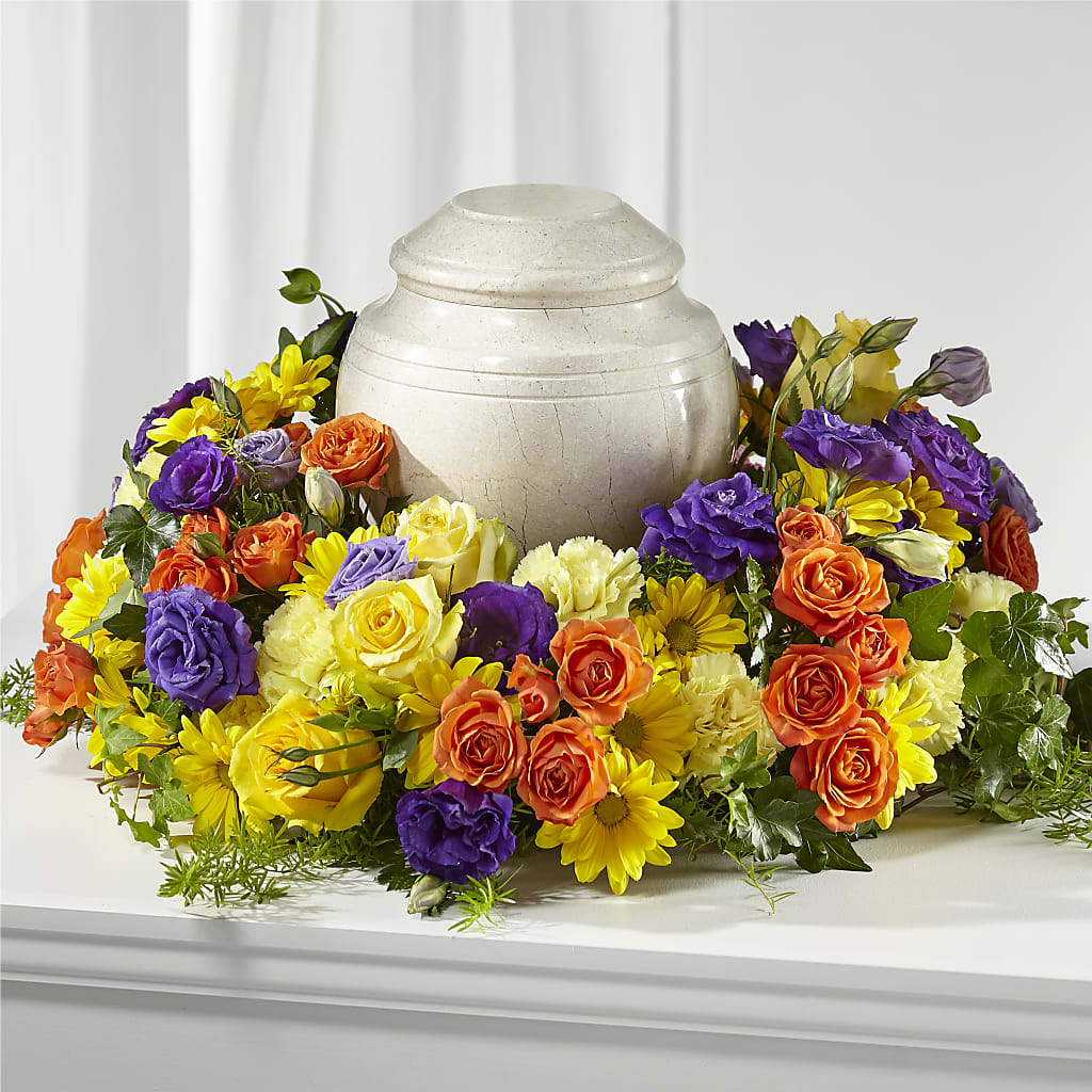 Blossoms of Remembrance Cremation Adornment – Meta Flowers, Manassas VA