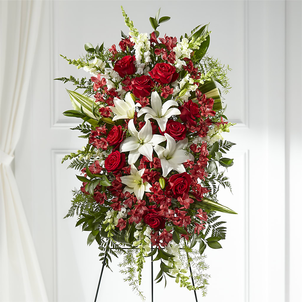 Everlasting Memory Standing Spray – Meta Flowers, Manassas VA