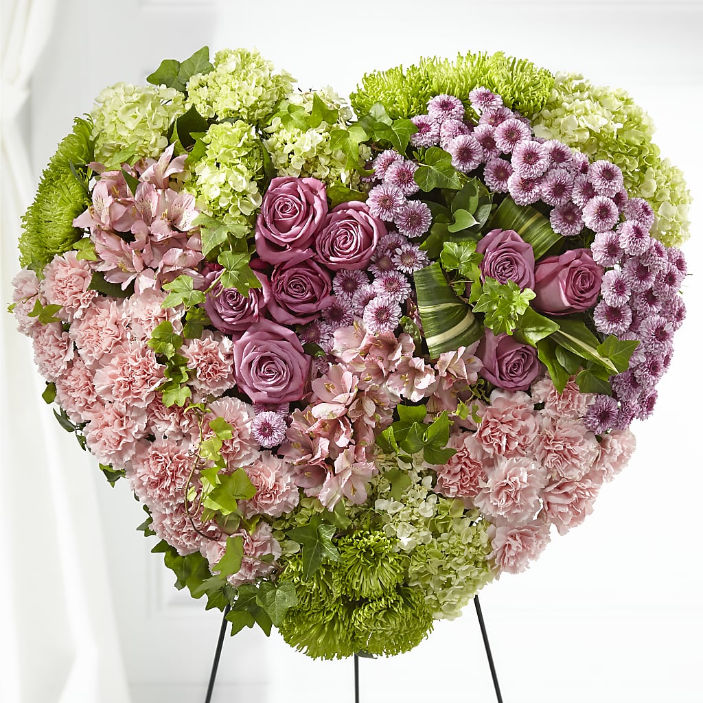 Heartwarming Standing Heart – Meta Flowers, Manassas VA