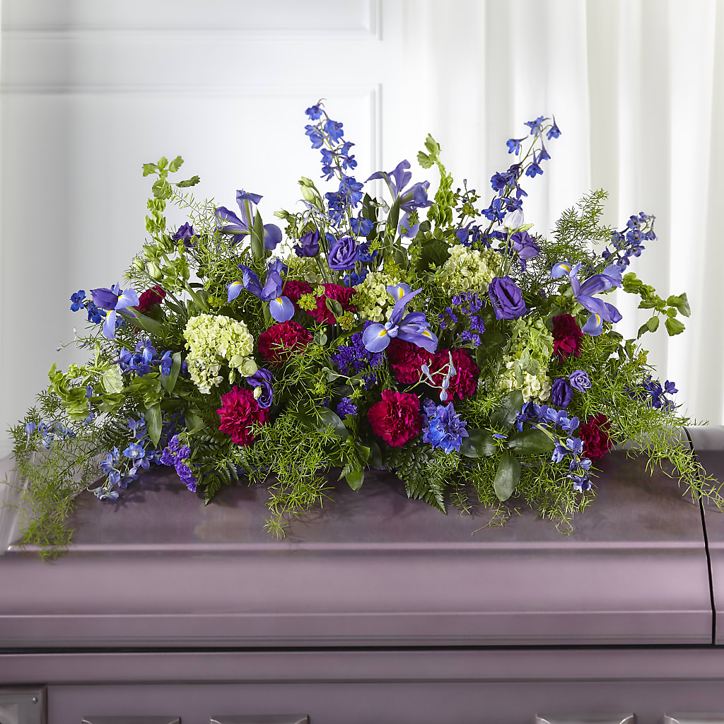 Always Treasured Casket Spray – Meta Flowers, Manassas VA