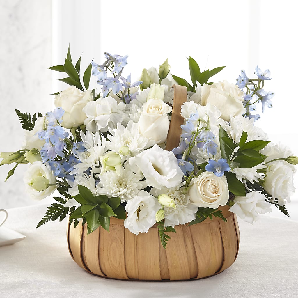 Sincerely Heartfelt Basket – Meta Flowers, Manassas VA