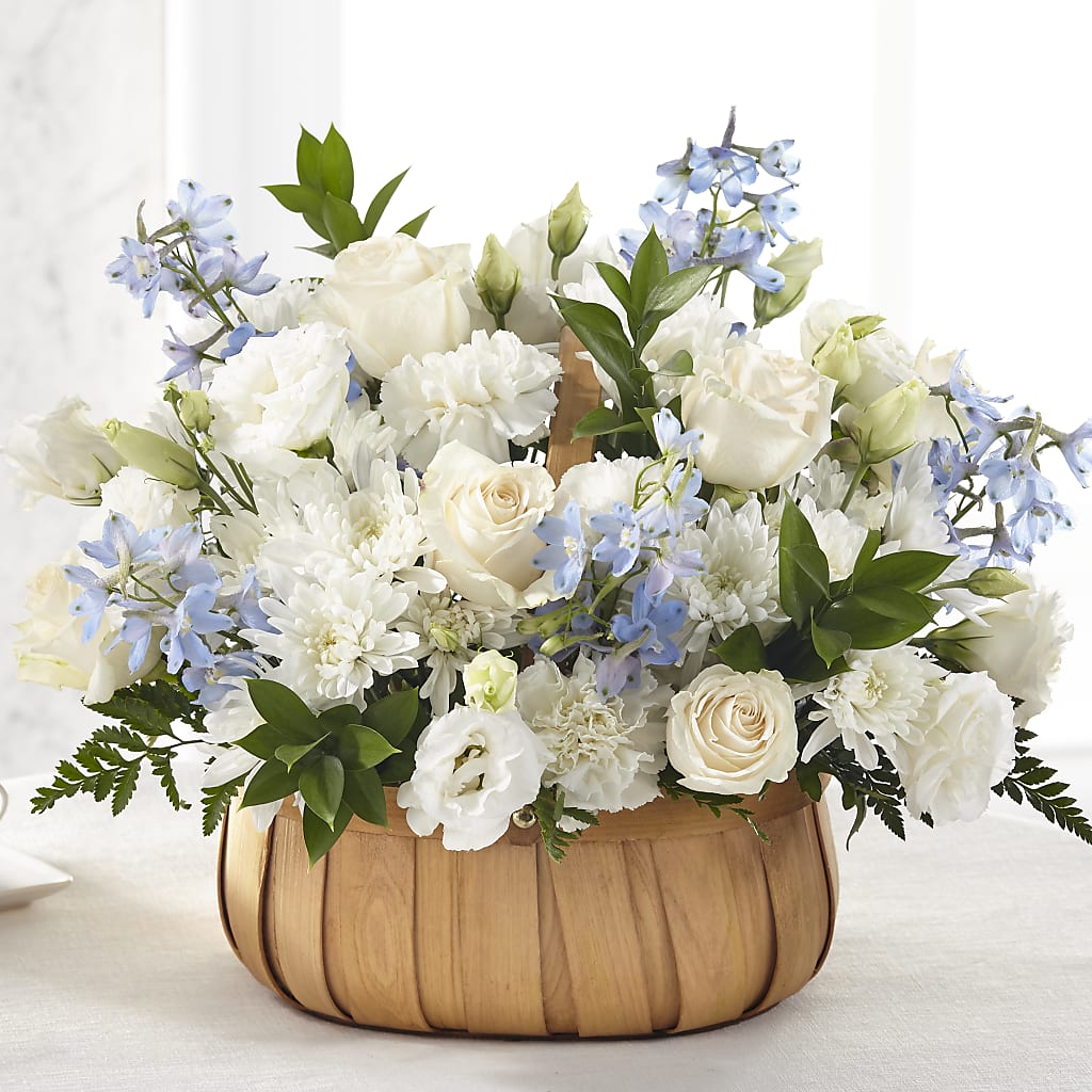 Sincerely Heartfelt Basket – Meta Flowers, Manassas VA