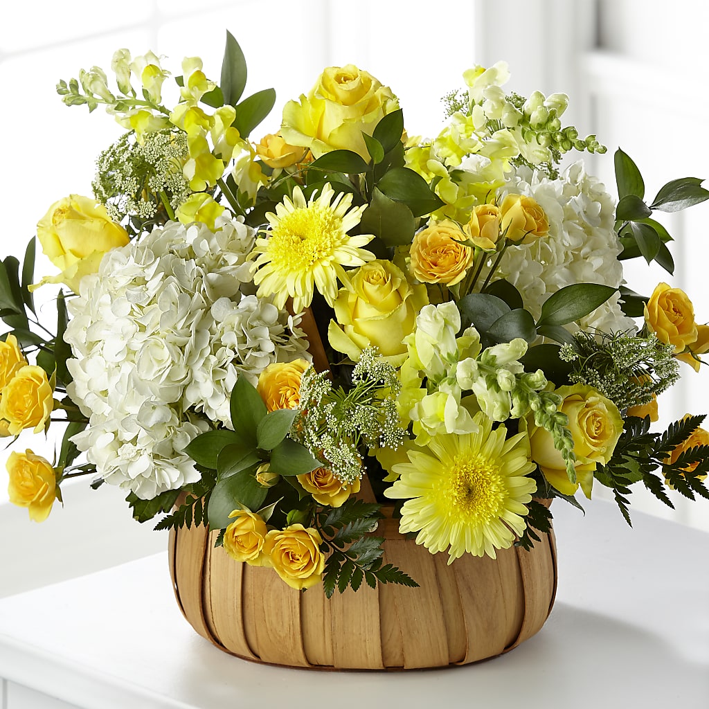 Rustic Remembrance Basket – Meta Flowers, Manassas VA