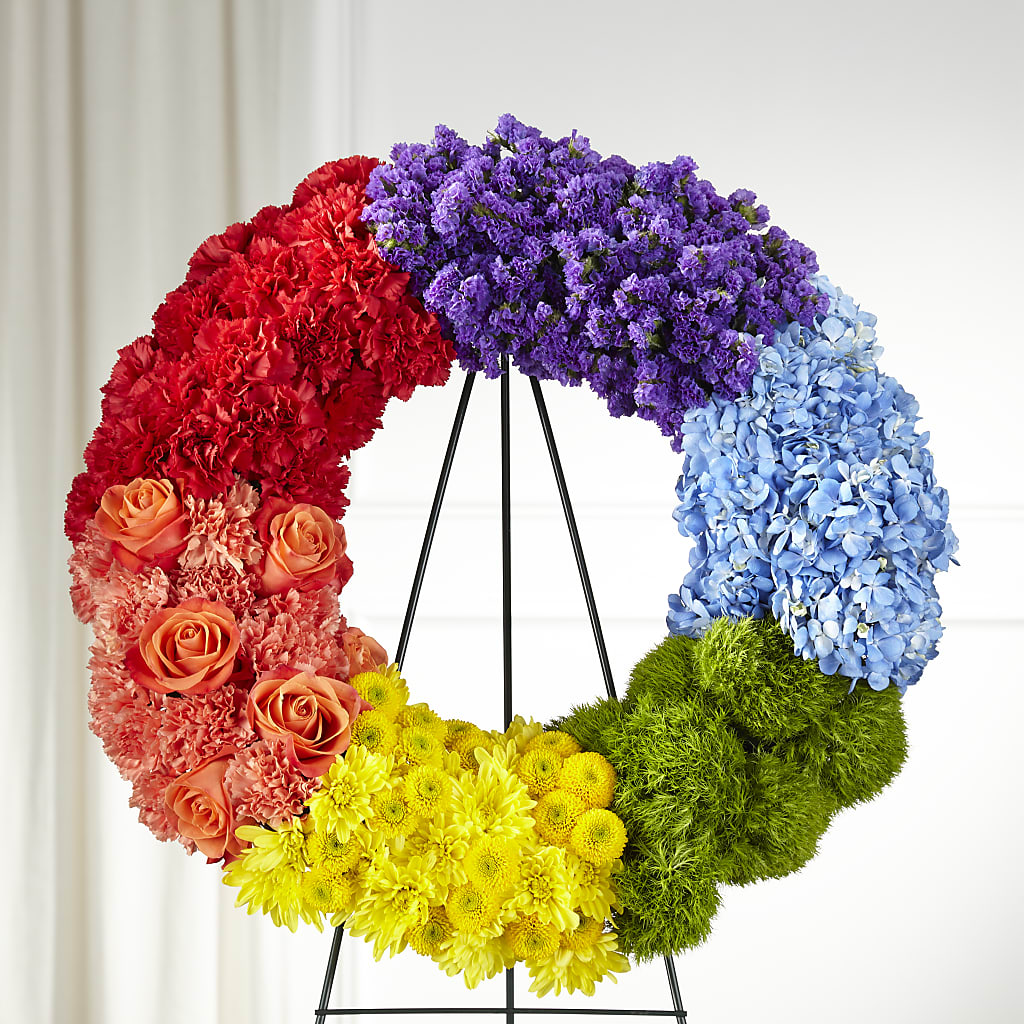 Circle of Love Wreath – Meta Flowers, Manassas VA