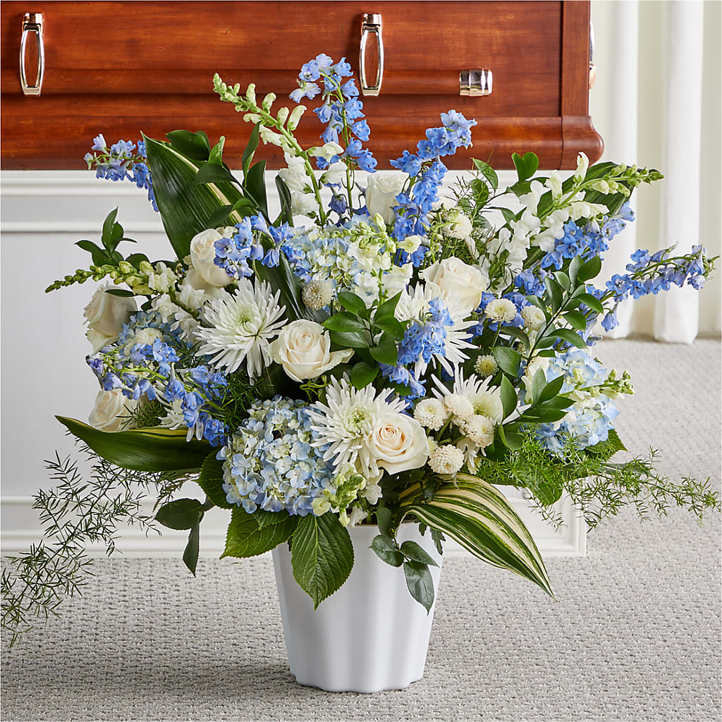 Everlasting Memories Floor Basket – Meta Flowers, Manassas VA