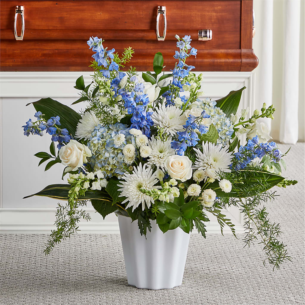Everlasting Memories Floor Basket – Meta Flowers, Manassas VA