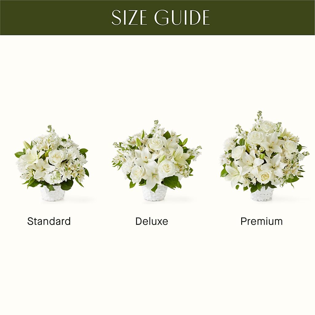 Peaceful Reflections Arrangement – Meta Flowers, Manassas VA