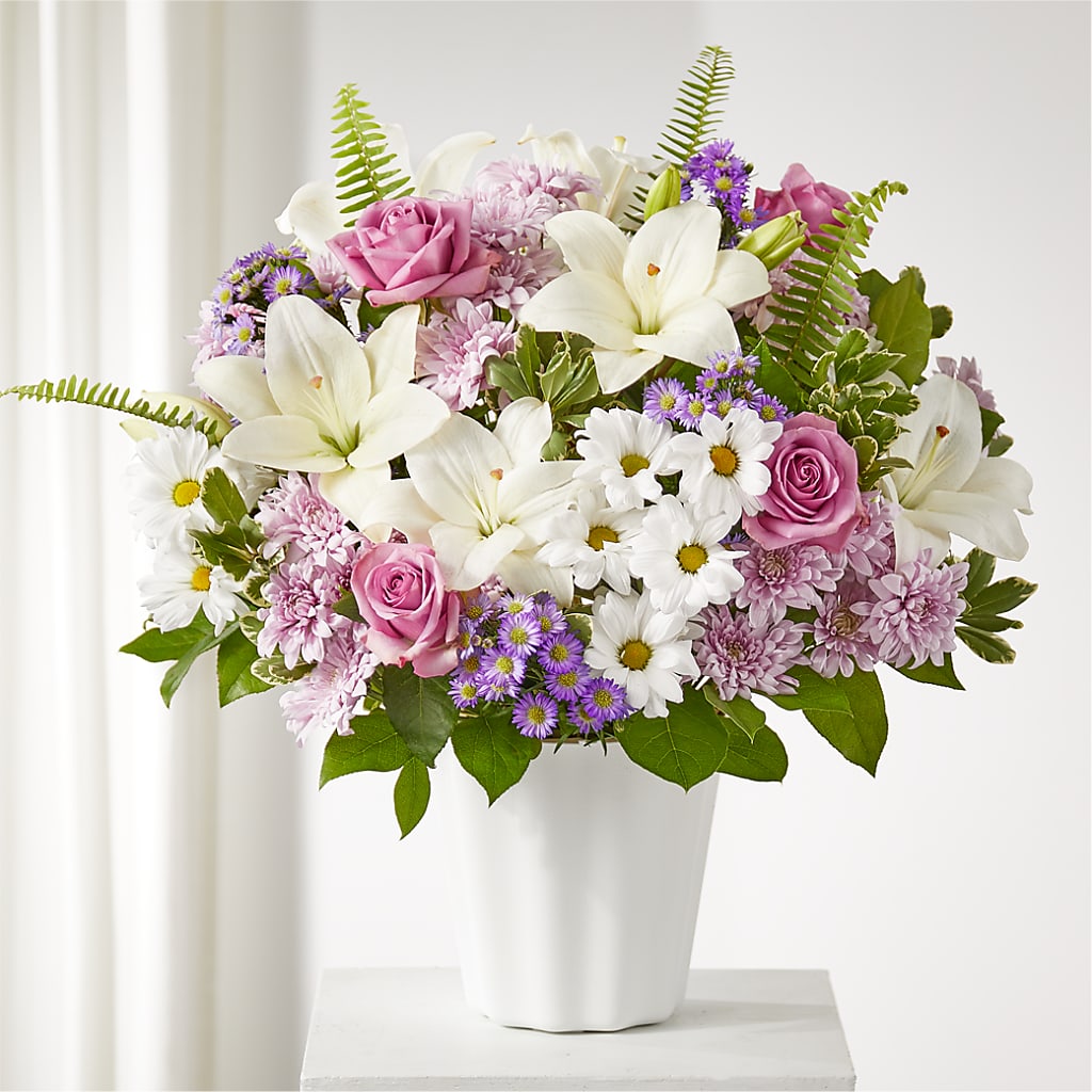 Warmest Thoughts Tabletop Basket – Meta Flowers, Manassas VA