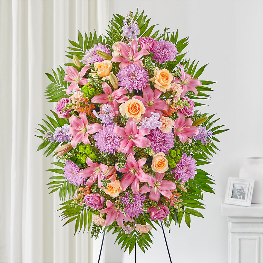 Love & Light Standing Spray – Meta Flowers, Manassas VA