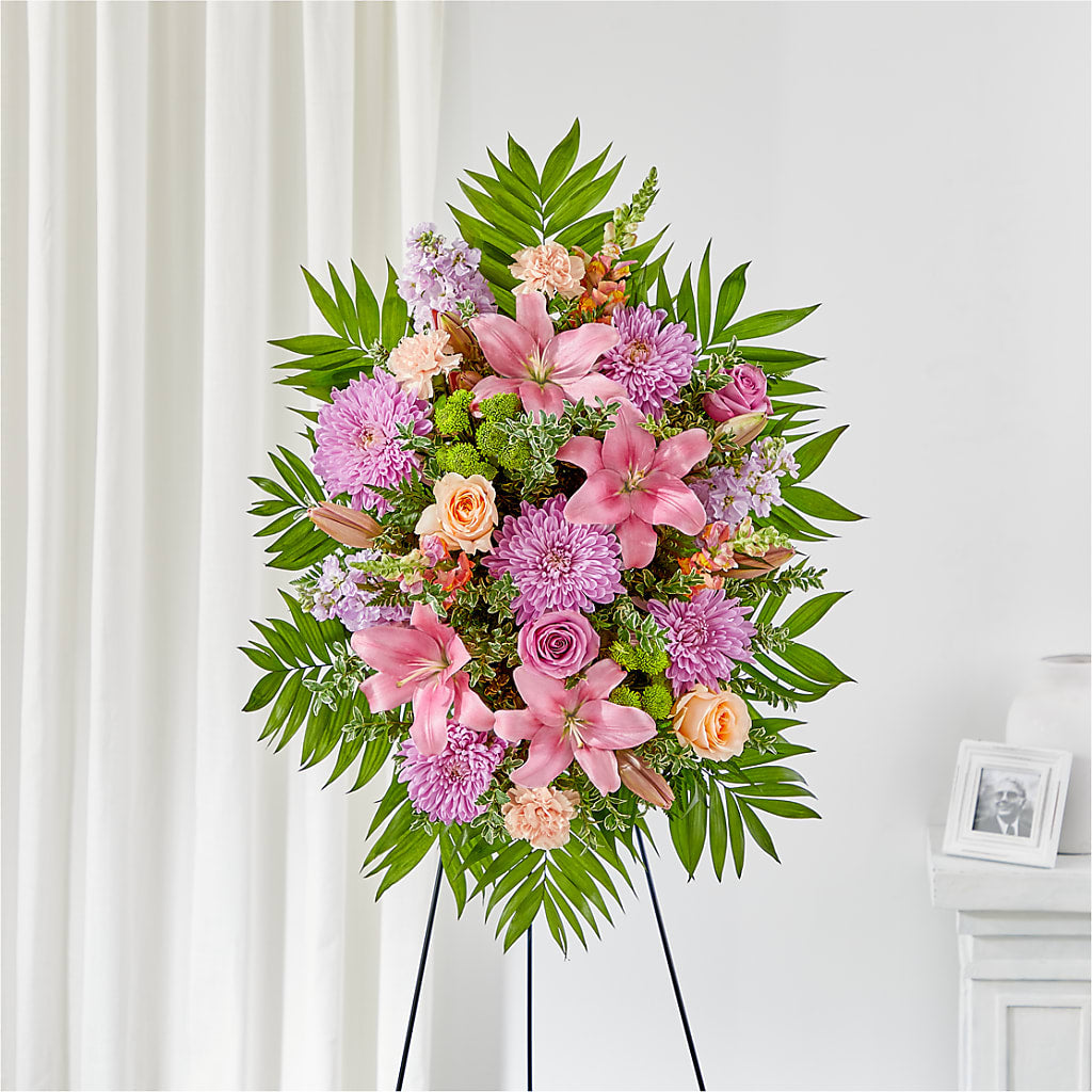 Love & Light Standing Spray – Meta Flowers, Manassas VA