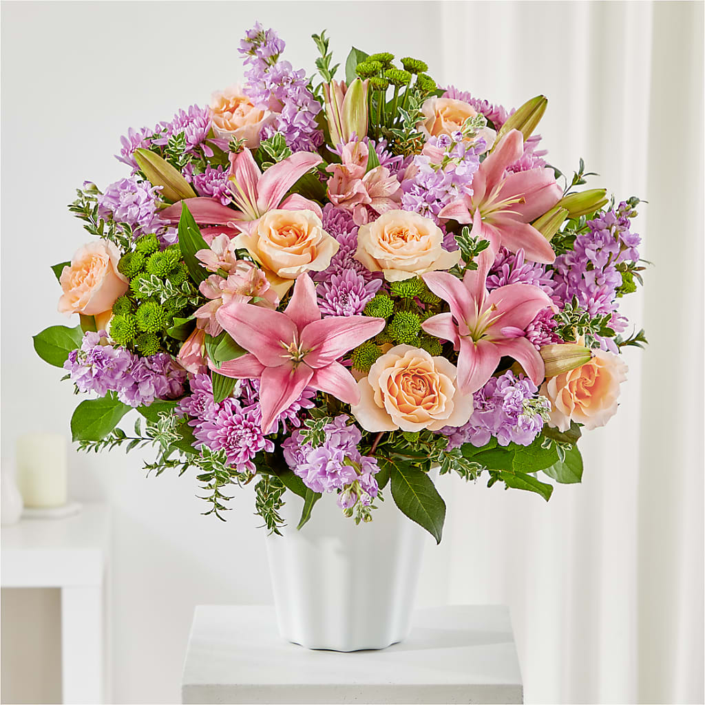 Supportive Embrace Tabletop Basket – Meta Flowers, Manassas VA