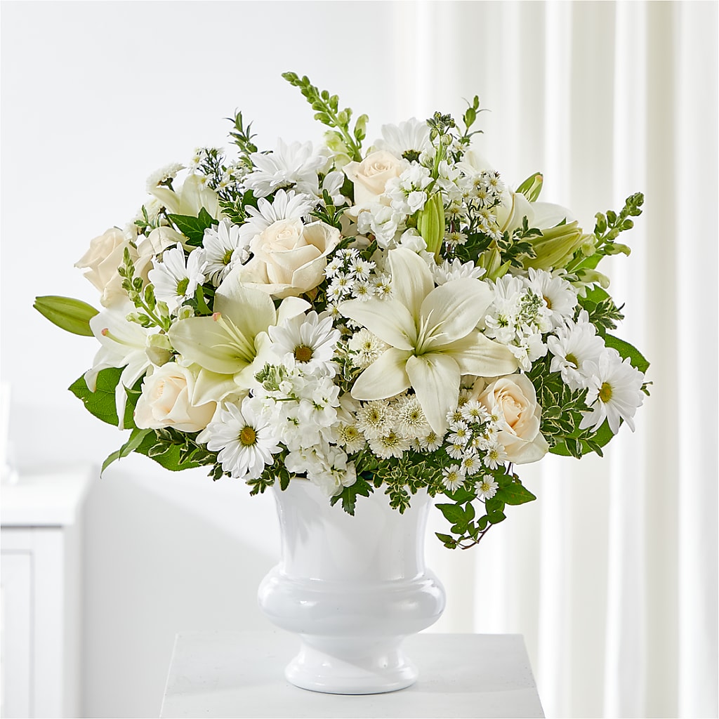 Uplifting Urn Arrangement – Meta Flowers, Manassas VA